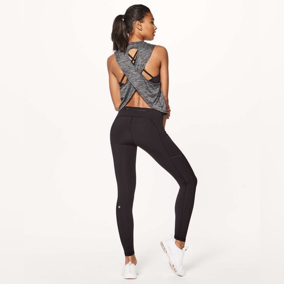 Lululemon Speed Up Tight *Full-On Luxtreme 28" Sz 4 in Black - Picture 4 of 13